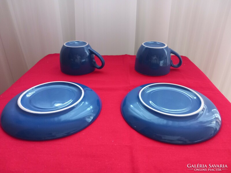 Two-person coffee mug ceramic set