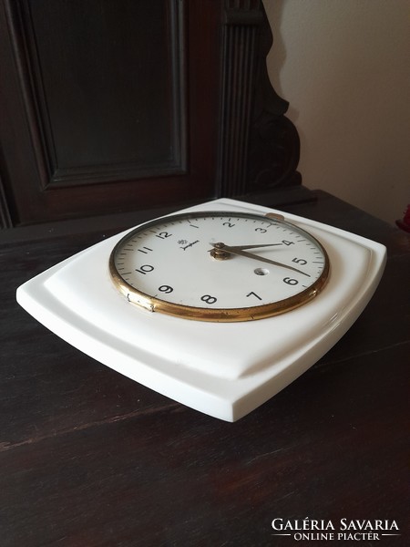 Junghans porcelain wall clock