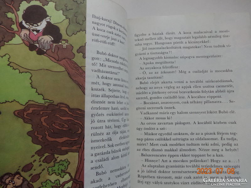 Romhányi József: Doktor ​Bubó - régi mesekönyv Ternovszky Béla illusztrációival