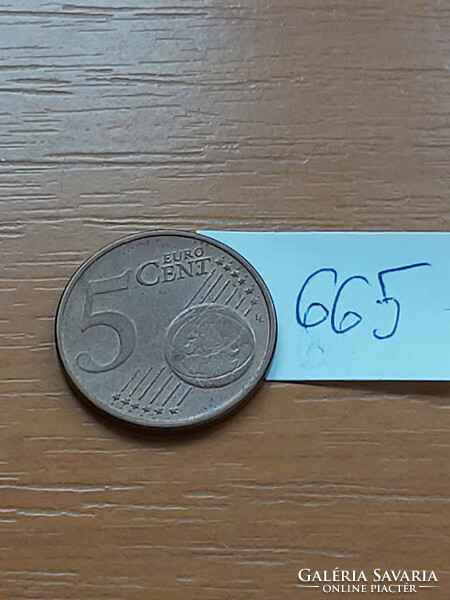 AUSZTRIA 5 EURO CENT 2002  Kankalin  665