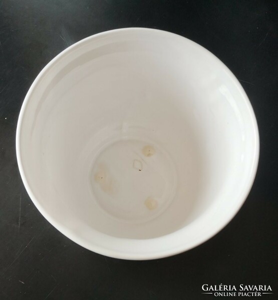 White ceramic bowl 12 cm