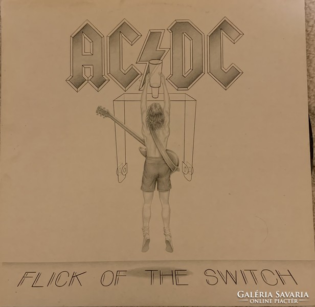 AC/DC bakelit nagylemez