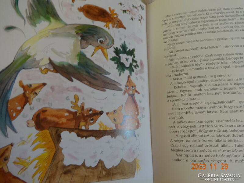 Sándor Kürti Kovács: the lazy sparrow - animal tales with drawings by Ágnes Géczi