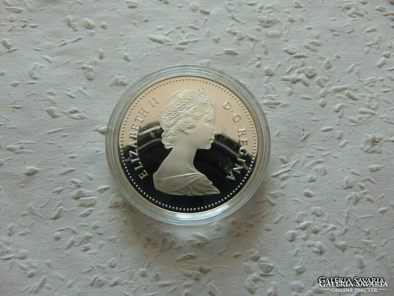 Kanada ezüst 1 dollár PP 1983 23.32 gramm  Zárt kapszulában