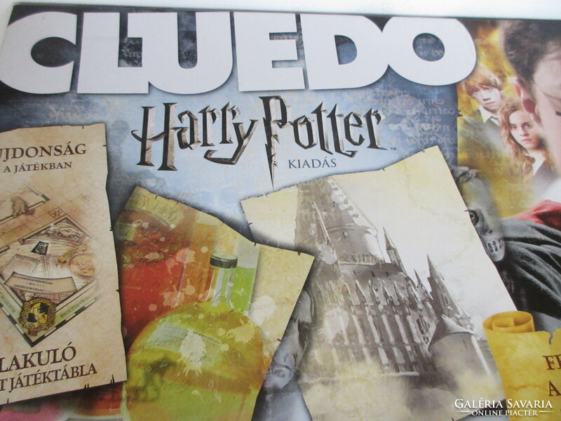 HARRY POTTER CLUEDO TÁRSAS JÁTÉK. ALKUKÉPES!