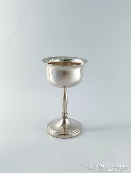 Silver wine glasses