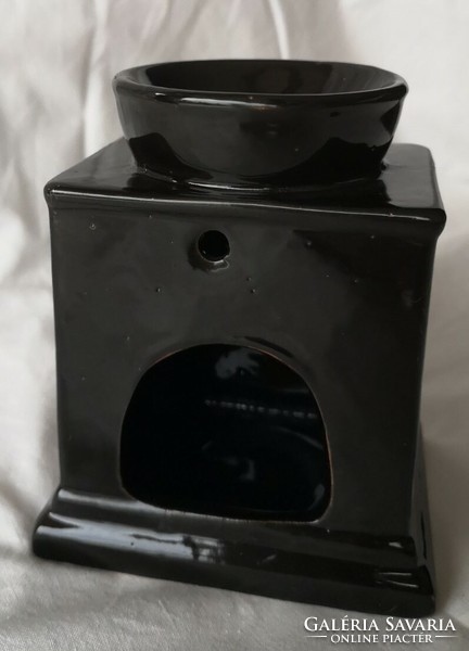 Dark brown vaporizer, 11 cm high