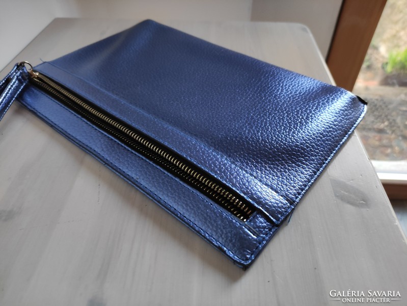 Steel blue atmosphere envelope bag