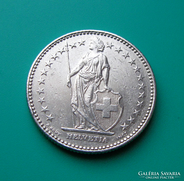 Switzerland - 2 francs - 1989 - 