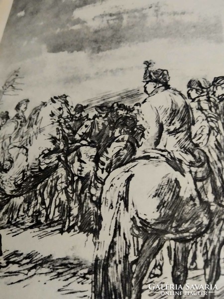 Jókai Moor: a Hungarian Nabob, 1959, drawing: Károly Reich