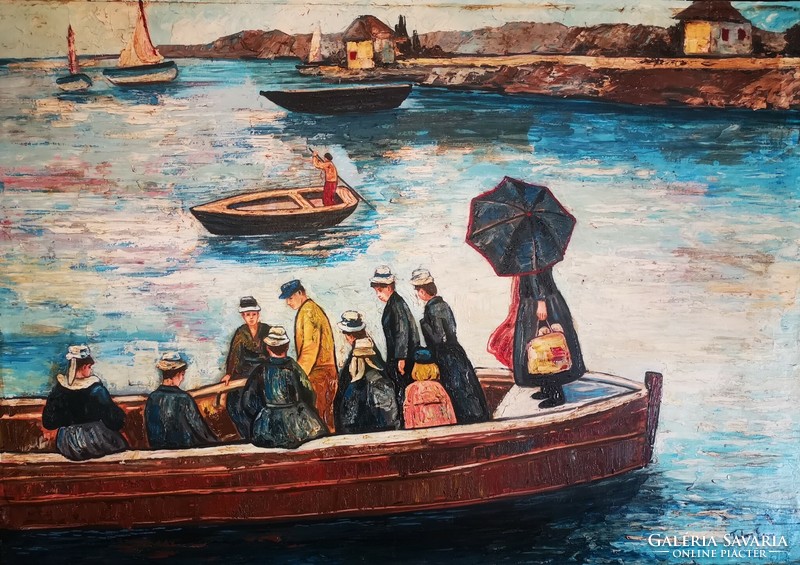 Bretagne-i kikötő  - Tibor Ernő