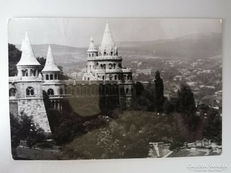Postatiszta képeslap - Budapest Halászbástya