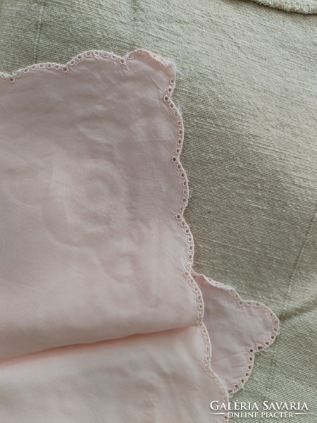 Women's silk handkerchiefs - in pink / 3 pcs