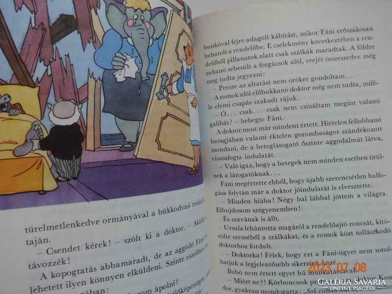 József Romhányi: Doctor Bubó - old storybook with illustrations by Béla Ternovszky
