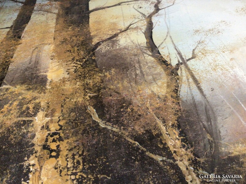 Silvana. Bosco (forest) is a contemporary Italian painter