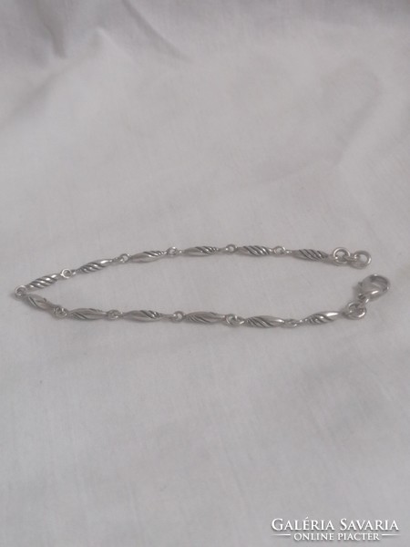 Silver pocket watch chain