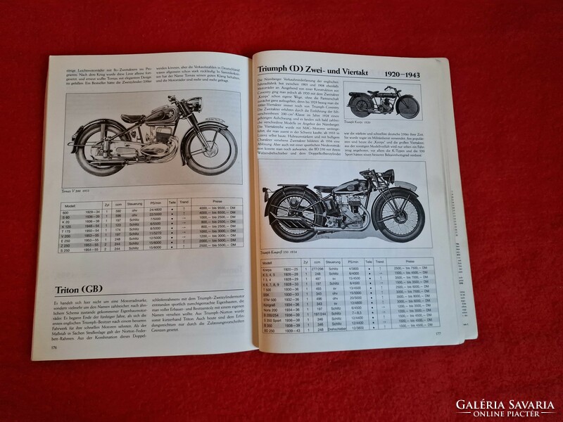Motorrad oldtimer catalog