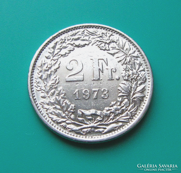 Switzerland - 2 francs - 1973