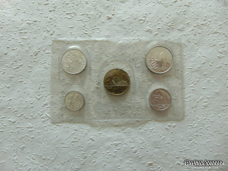 Indonesia 5 coins in plastic blister