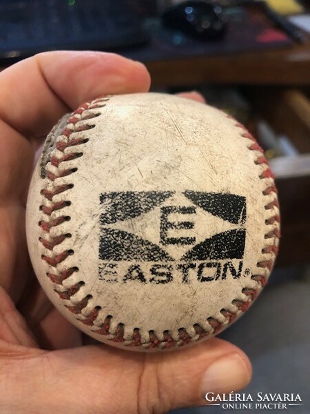 Vintage baseball from the 50s, leather, easton.