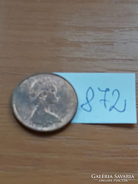 Canada 1 cent 1972 ii. Queen Elizabeth, bronze 872