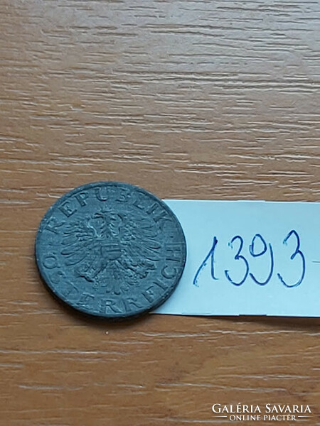 Austria 5 groschen 1975 zinc 1393