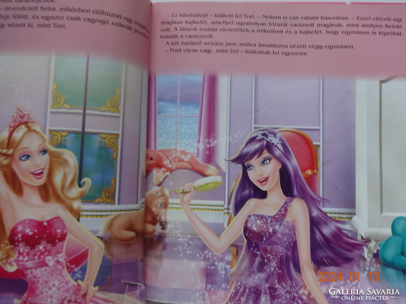 Barbie - a hercegnő és a popsztár - mesekönyv a rajzfilm alapján