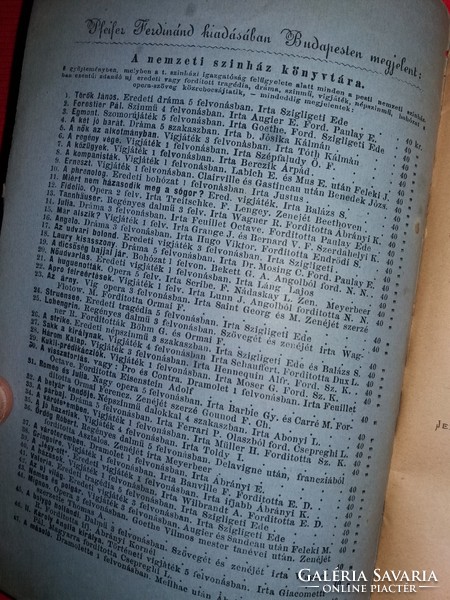 1880. Morton Maddison János : BOX és COX Vígjáték egy felvonásban. könyvecske a képek szerint