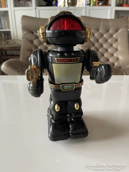 Sonic friction tv robot from ho-kai toys 1980