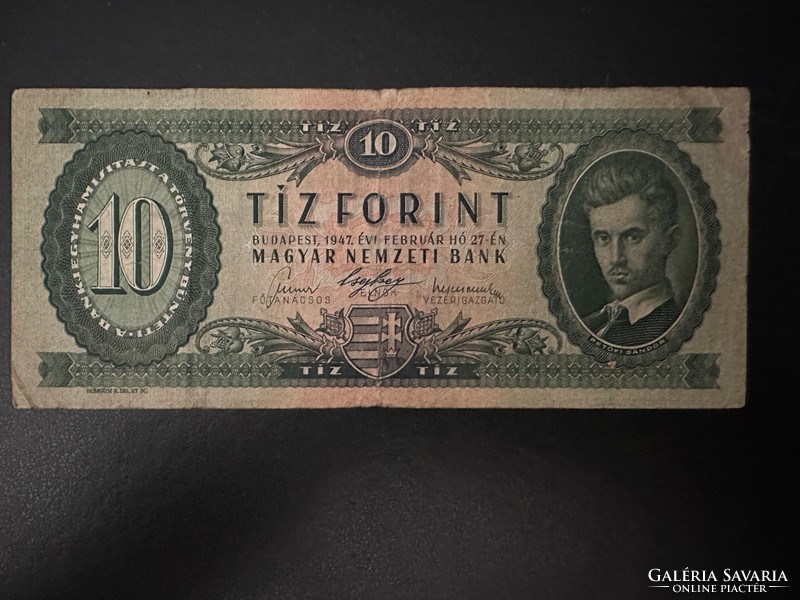 10 Forints 1947. 