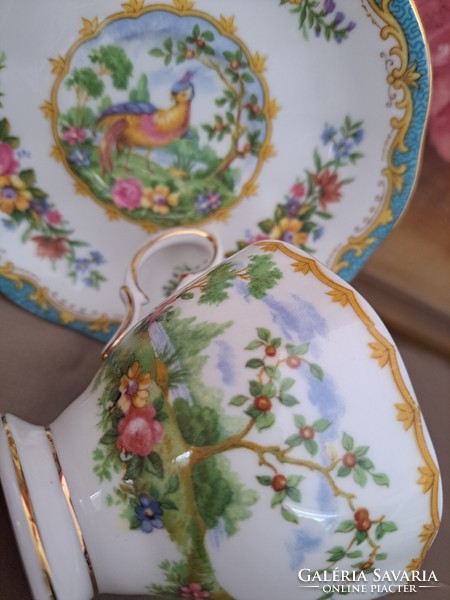 Royal albert chelsea bird porcelain coffee cup