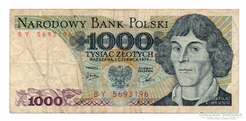 1.000       Złoty     1979   Lengyelország