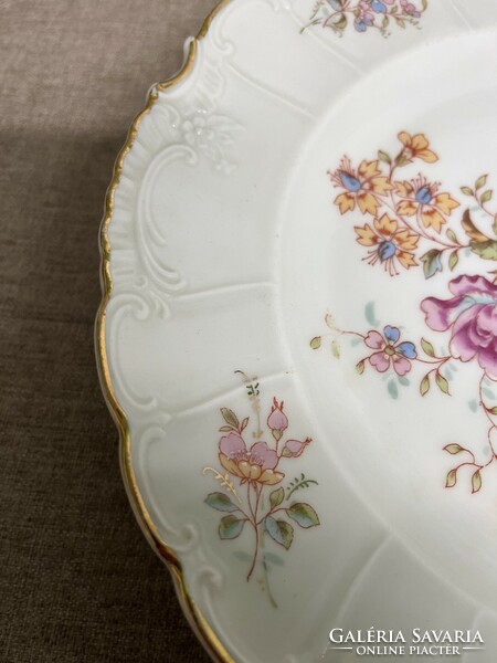 Geschützt Német Antik Porcelán Tányérok A71