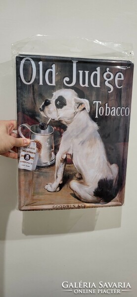 Old Judge Tobacco 30x40 lemez kèp