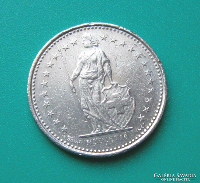 Switzerland - 1/2 franc - 1983