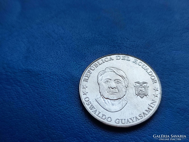 Ecuador 25 centavos / veinticinco centavos 2023 heroes! Oswaldo Guayasamin!