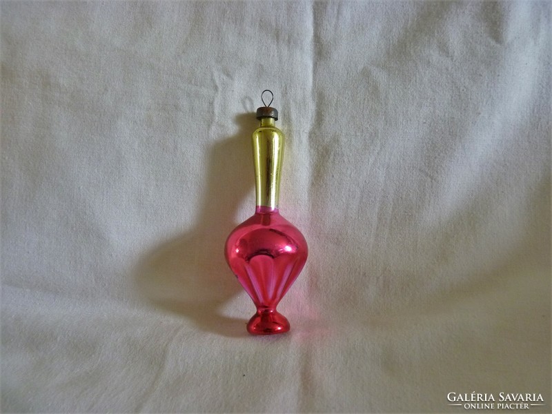 Old glass Christmas tree decoration - lantern!