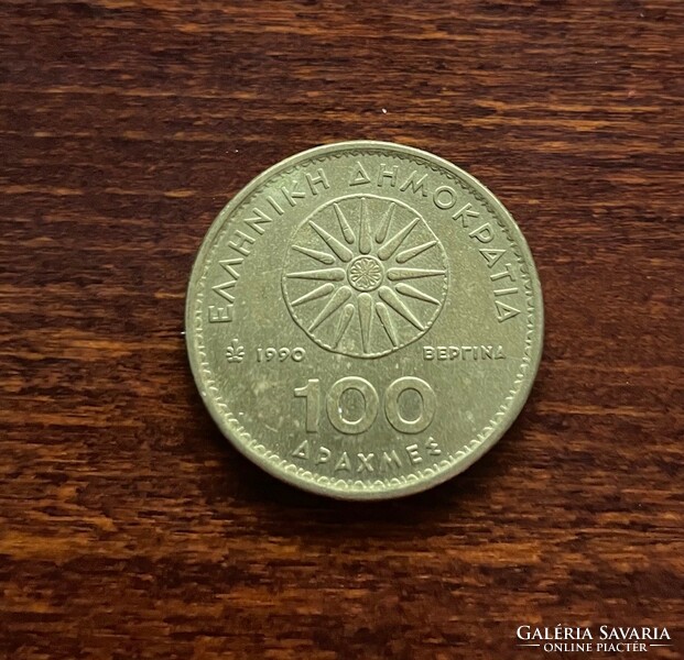 Greece - 100 drachmas 1990.
