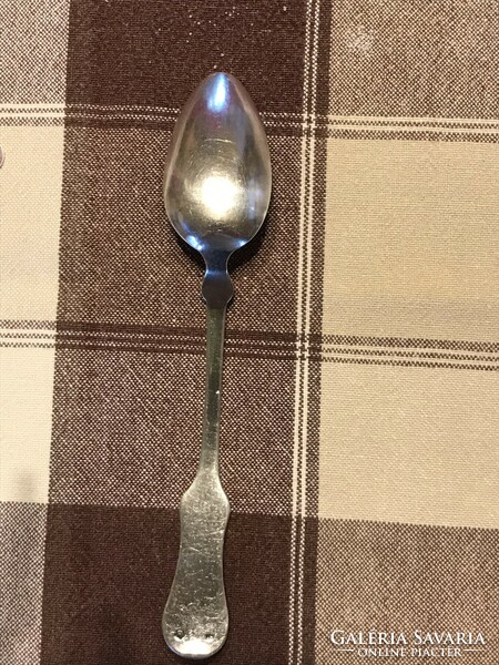 Antique silver spoon with dianas mark