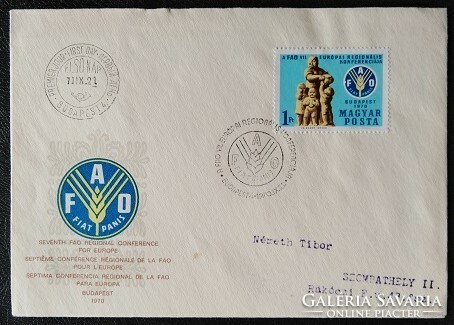 Ff2646 / 1970 fao stamp ran on fdc