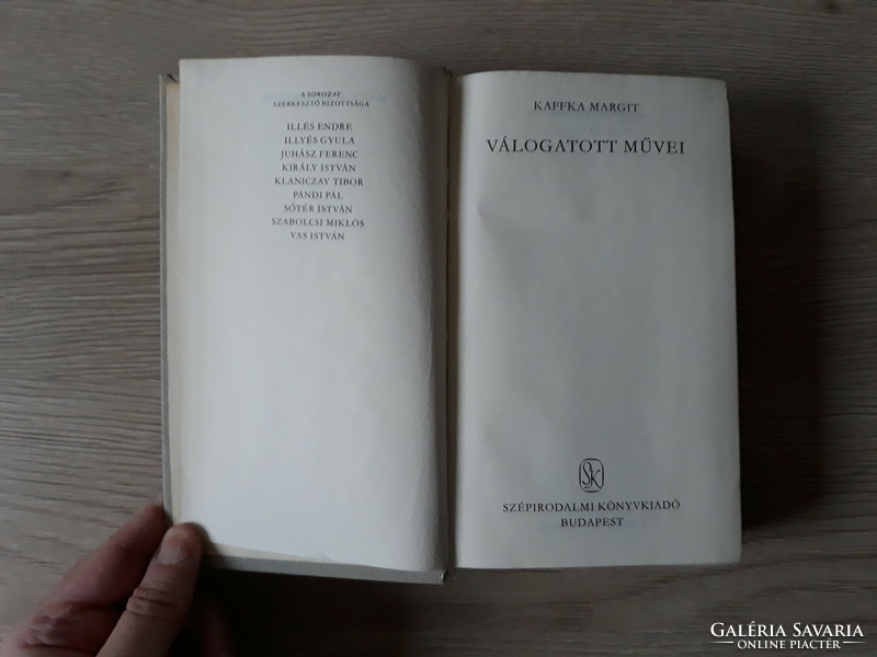 Selected works of Margit Kaffka