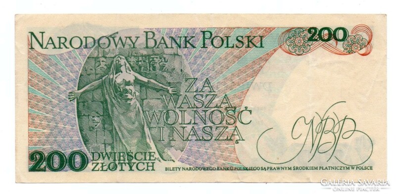 200       Złoty     1986   Lengyelország