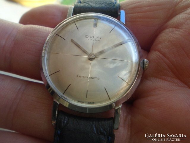 A rare Swiss FFI suit watch, not an Omega or a Rolex, in which the Venus 180 works