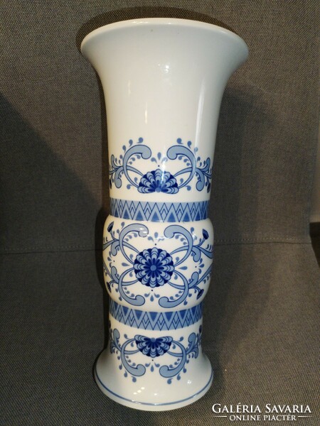 Special unterweissbach cobalt blue vase