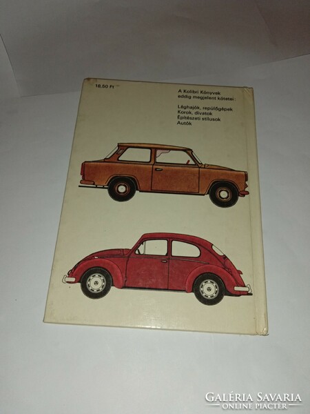 Bálint-dániel - cars (hummingbird books) móra ferenc book publisher, 1979