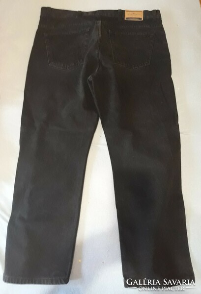 Blue harbor (marks&spencer), jeans, dark black, approx. 52-Es.