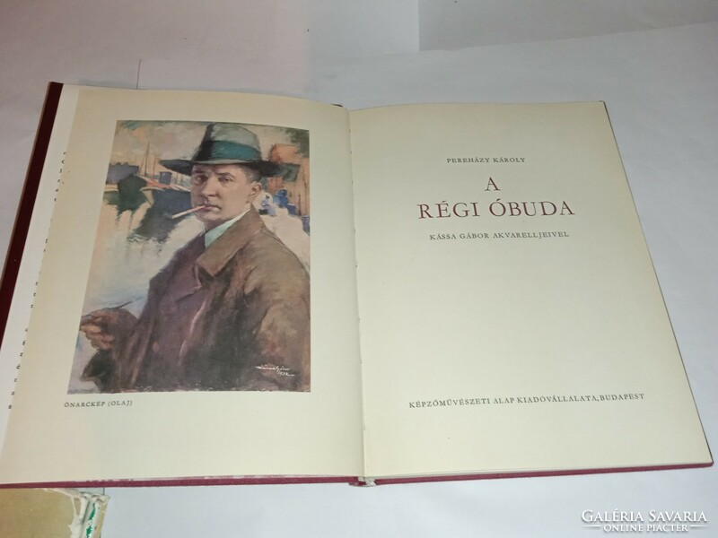 Pereházy Károly - A régi Óbuda (Kássa Gábor akvarelljeivel) Képzőművészeti Alap Kiadóváll., 1975