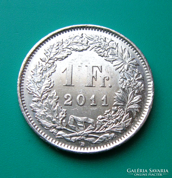Switzerland - 1 franc - 2011 - 