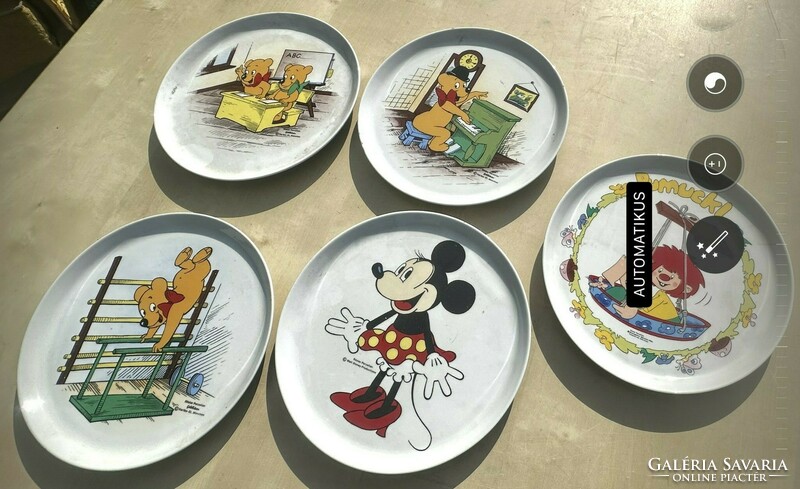 Porcelán gyermek tányérok