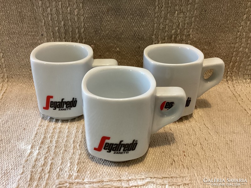 Segafredo porcelain coffee cups